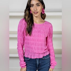 SANCTUARY STAY TOGETHER TOP-WILD PINK